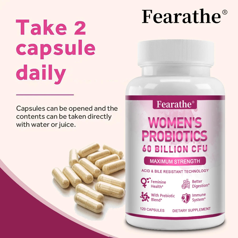 Women's Daily Probiotic — 60 Billion CFU