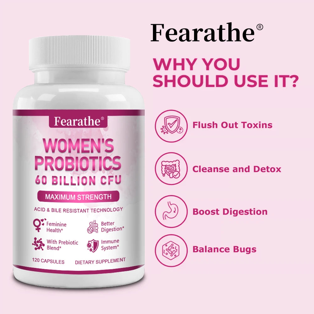 Women's Daily Probiotic — 60 Billion CFU