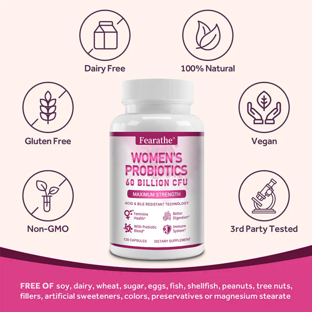 Women's Daily Probiotic — 60 Billion CFU