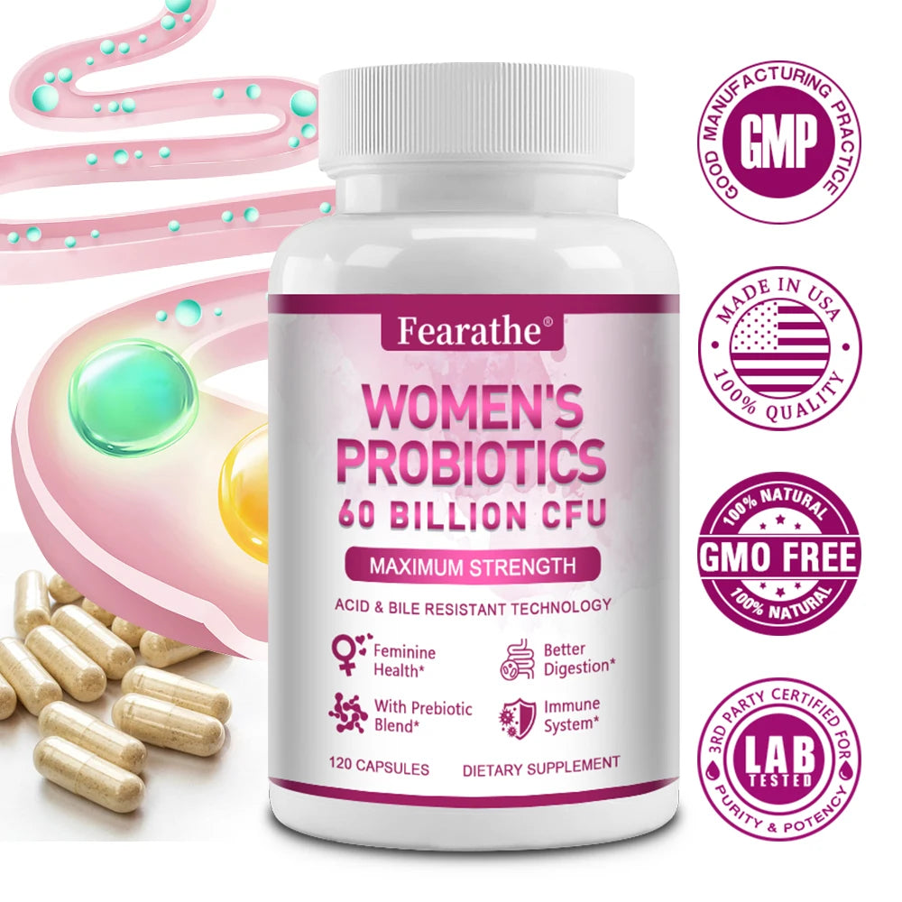 Women's Daily Probiotic — 60 Billion CFU
