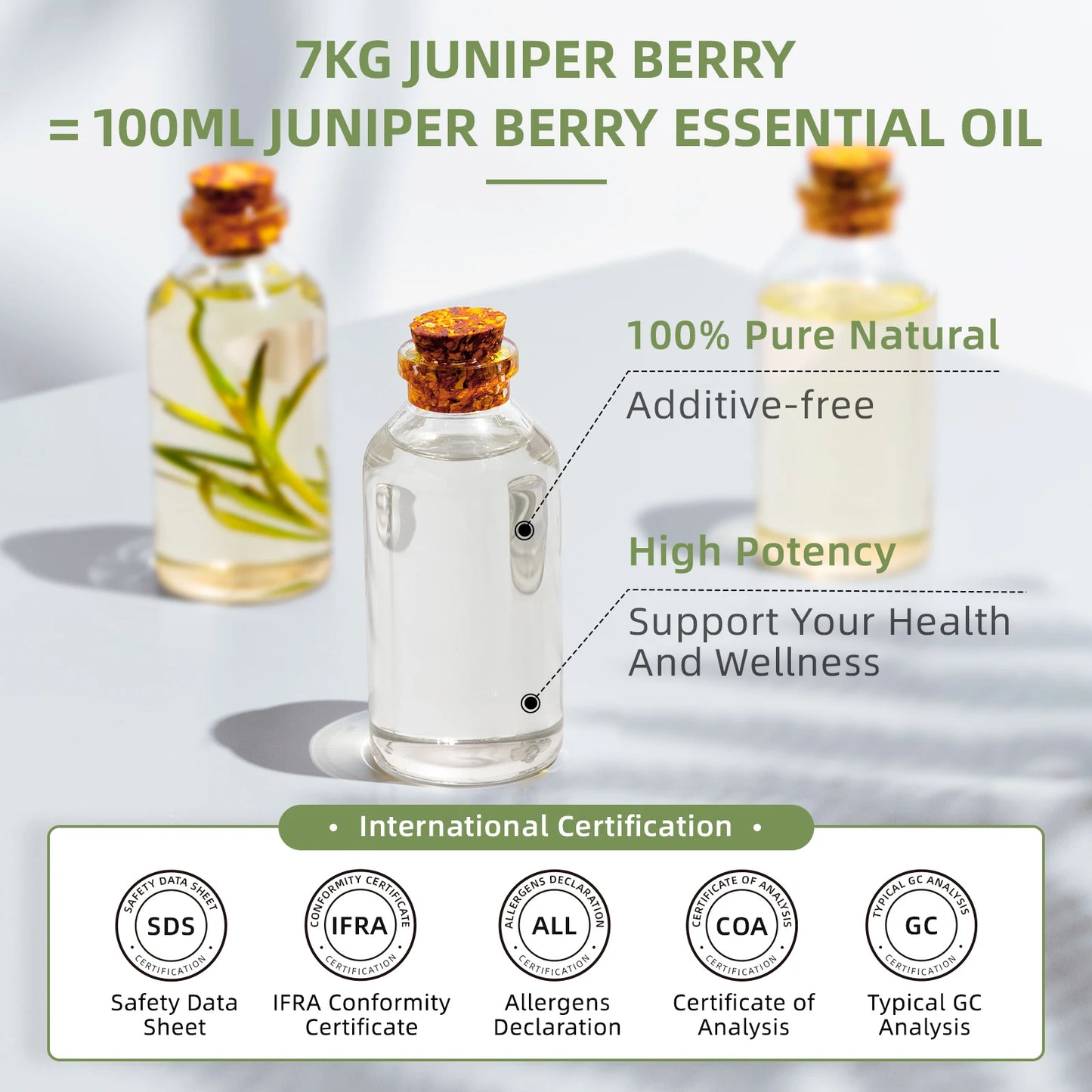 Pure Juniper Berry Essential Oil — 100mL