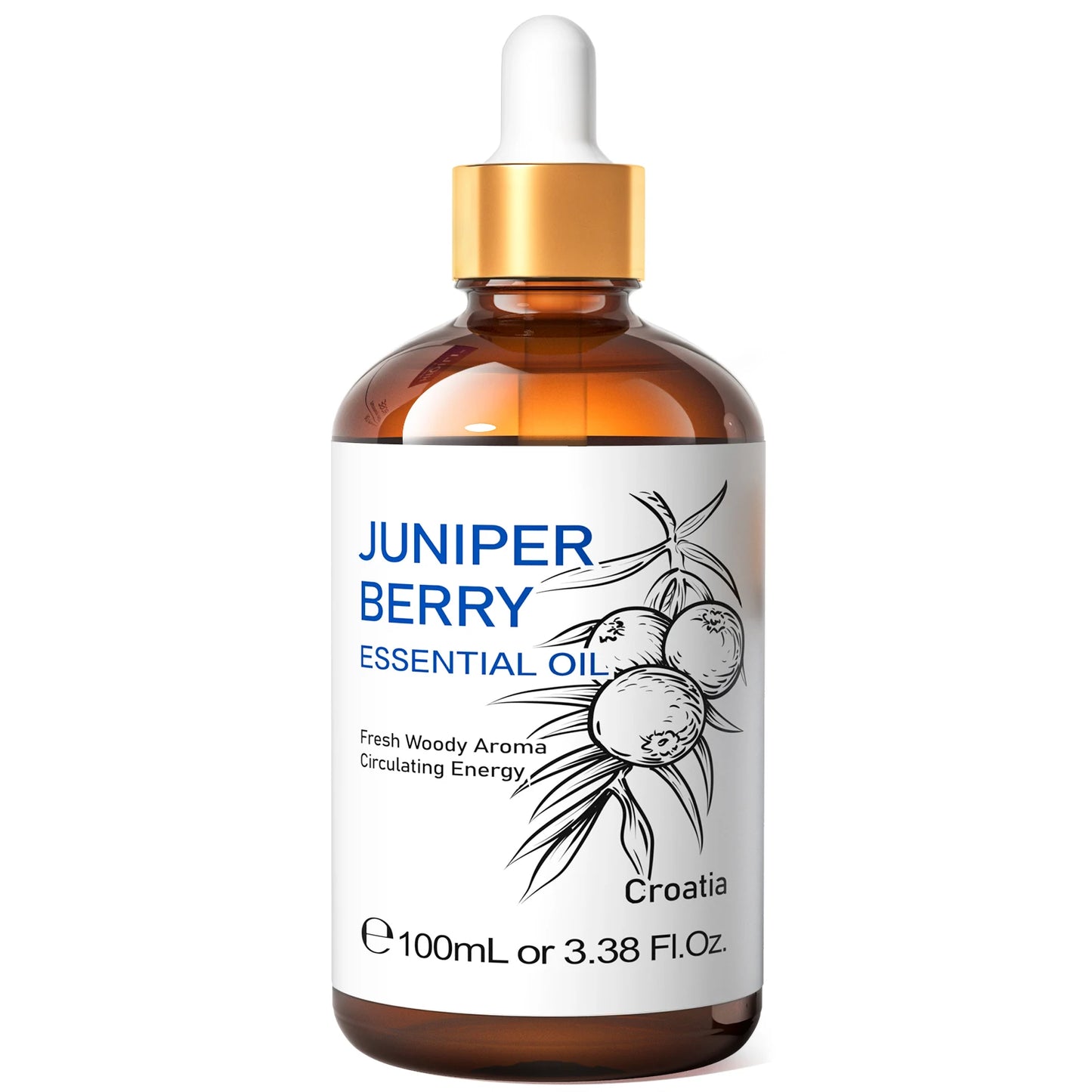 Pure Juniper Berry Essential Oil — 100mL